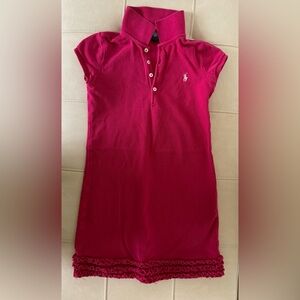 Ralph Lauren Fuchsia Polo Dress